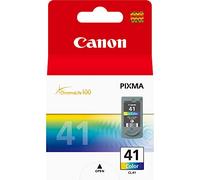 Canon CL-41 Cartucho de Tinta Original Tricolor para Impresora de Inyeccion de Tinta Pixma MP140,150,160,170,180,190,210,220,450,450x,460,470-iP1200,1300,1600,1700,1800,1900,2200,2500,2600