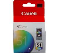 Canon CL-51 cartucho de tinta 1 pieza(s) Original Alto rendimiento (XL) Cian, Magenta, Amarillo