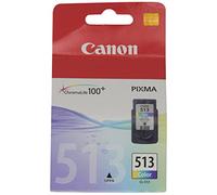 Canon CL-513 Cartucho de tinta original Tricolor para Impresora de Inyeccion de tinta Pixma MX320-MX330-MX340-MX350-MX360-MX410-MX420-MP230-MP240-MP250-MP252-MP260-MP270-MP272-MP280-MP282-MP480-MP490-MP492-MP495-MP499-IP2700-IP2702