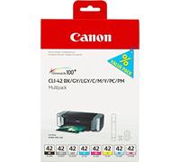 Canon CLI-42 multipack 8 tri-colores (BK/C/M/Y/PC/PM/GY/LGY)