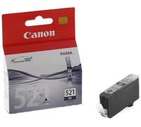 Canon CLI-521 Cartucho de tinta original Negro para Impresora de Inyeccion de tinta Pixma iP3600-iP4600-iP4700-MP540-MP550-MP560-MP620-MP630-MP640-MP980-MP990-MX860-MX870