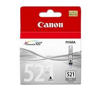 Canon CLI-521 GY Cartucho de tinta original Gris para Impresora de Inyeccion de tinta Pixma iP3600-iP4600-iP4700-MP540-MP550-MP560-MP620-MP630-MP640-MP980-MP990-MX860-MX870-MP980-MP990