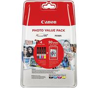 Canon 6508B005 Value Pack negro / cian / magenta / amarillo Original CLI-551 Photo Value Pack