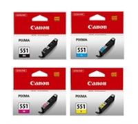 Canon CLI-551 multipack 4 colores (BK/C/M/Y)