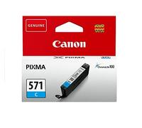 Canon CLI-571 C Cartucho de tinta para Impresora de Inyeccion de tinta Pixma MG5750/51/52/53-MG6850/51/52/53-MG7750/51/52/53TS5050/51/53/55-TS 6050/51/52TS8050/51/52/53-TS 9050/55