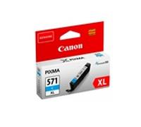 Canon CLI-571XL C, Cartucho de Tinta Original Cian, Cartucho de Tinta Independiente, Compatible con Impresoras de Inyección de Tinta PIXMA