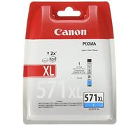 Canon CLI-571XL C Cartucho de tinta para Impresora de Inyeccion Pixma MG5750/51/52/53-MG6850/51/52/53-MG7750/51/52/53TS5050/51/53/55-TS 6050/51/52TS8050/51/52/53-TS 9050/55