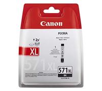Canon CLI-571XL Cartucho de tinta BK XL para Impresora de Inyeccion Pixma MG5750/51/52/53-MG6850/51/52/53-MG7750/51/52/53TS5050/51/53/55-TS 6050/51/52TS8050/51/52/53-TS 9050/55