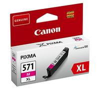 Canon CLI-571XL M, Cartucho de Tinta Original Magenta, Cartucho de Tinta Independiente, Compatible con Impresoras de Inyección de Tinta PIXMA