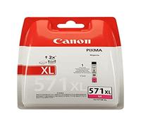 Canon CLI-571XL M Cartucho de tinta para Impresora de Inyeccion Pixma MG5750/51/52/53-MG6850/51/52/53-MG7750/51/52/53TS5050/51/53/55-TS 6050/51/52TS8050/51/52/53-TS 9050/55