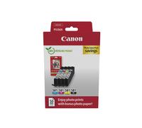 Canon CLI-581 Genuine Ink Cartridges, Pack of 4 (Black, Cyan, Magenta, Yellow),