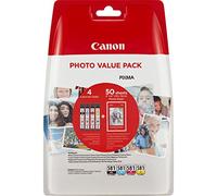 Canon CLI-581 Valuepack tinta original Negro/Cian/Magenta/Amarillo impresora inyeccion tinta PIXMA TR7550-8550-TS705-6150/51-6250/51-6350/51-8150/51/52-8250/51/52-8350/51/52-9150/55-9550-9551C