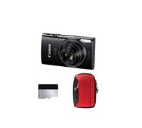 CANON Compact Ixus 285 HS A Negro + Bolsa + Tarjeta SD 8Go