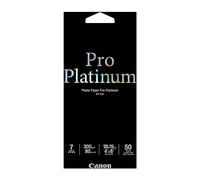 Canon consumible papel fotográfico PRO Platinum PT-101 10x15 cm 50 hojas