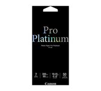 Canon consumible papel fotográfico PRO Platinum PT-101 10x15 cm 50 hojas