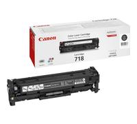 Canon - CRG-718 Bk cartucho de tóner 1 pieza(s) Original Negro