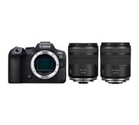 Canon Cuerpo EOS R6 Mark II + RF 16-28 mm f/2,8 IS STM + RF 28-70 mm f/2,8 IS STM