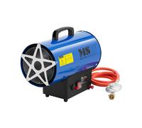 Cañón de aire caliente a gas - 15000 W - 160 m² - encendido manual | MSW