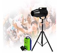 Cañón De Espuma Para Fiesta,Cañón De Espuma De Alta Potencia,Potente Ventilador De 1000w,Cobertura De 80m² - Perfecto Para Festivales Y Grandes Eventos Al Aire Libre,Rechargeabletype