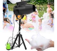 Cañón de Espuma para Fiestas, Alcance De 6-10 M Y Cobertura De 80 M² Black