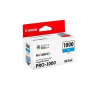 CANON Depósito de tinta PFI-1000 - Cyan para Canon imagePROGRAF PRO-1000