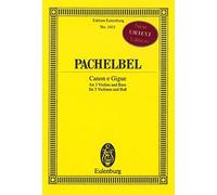 Canon e Gigue - 3 violins and basso continuo - study score - (ETP 1411)