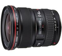 Canon EF 17-40mm F/4L USM - Objetivo para Canon (Distancia Focal 17-40mm, Apertura f/4-22, Zoom óptico 2.4X,diámetro: 77mm) Negro