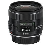 Canon EF 24mm f/2.8 IS USM - Objetivo para Canon (Distancia Focal Fija 24mm, Apertura f/2.8-22, estabilizador, diámetro: 58mm) Negro