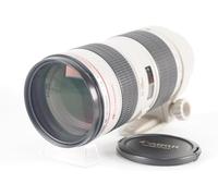 Canon EF 70-200mm f/2.8L USM - Objetivo para Canon (Distancia Focal 70-200mm, Apertura f/2.8-32, Zoom óptico 2.8X,diámetro: 77mm) Blanco