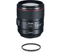 CANON EF 85MM F1.4L IS USM + HOYA UX UV 77mm Filtro