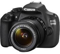 Canon EOS 1200D - Cámara réflex digital de 18 Mp (pantalla 3", estabilizador, vídeo Full HD), color negro - kit con objetivo 18-55mm f/3.5 IS II (importado)