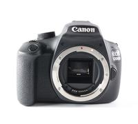 Canon EOS 1200D SLR-Digitalkamera (18 MP APS-CCMOS-Sensor, 7,5cm (3 Zoll) LCD-Display, Full HD, nur Gehäuse) schwarz