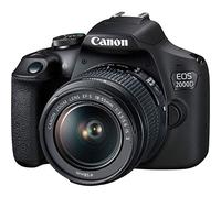 Canon EOS 2000D (24.1MP) Cámara digital SLR de 3 pulgadas LCD (negro) con 2 x lentes (EF-S 18-55mm IS STM II lente y EF 50mm f/1.8 STM objetivo)