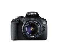 Canon EOS 2000D BK 18-55 IS + SB130 +16GB EU26 2728C013 - Juego de cámara Digital SRL 24,1 MP, 6000 x 4000 Pixeles, CMOS, Full HD, Color Negro