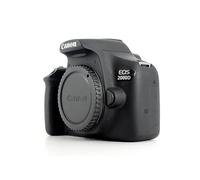 Canon EOS 2000D Cámara Réflex de Fotos 24,1MP + Lente EF-S 18-55mm | Réflex para principiantes; sensor CMOS APS-C 24,1 megapíxeles, objetivo EF-S 18-55mm versátil incluido