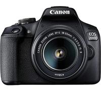 Canon EOS 2000D BK 18-55 IS II EU26 Juego de cámara SLR 24,1 MP CMOS 6000 x 4000 Pixeles Negro