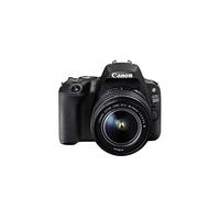 Canon EOS 200D + EF-S 18-55mm f/3.5-5.6 III Juego de cámara SLR 24.2MP CMOS 6000 x 4000Pixeles Negro - Cámara Digital (24,2 MP, 6000 x 4000 Pixeles, CMOS, Full HD, Pantalla táctil, Negro)