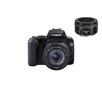 Canon EOS 250D Juego de cámara SLR 24,1 MP CMOS 6000 x 4000 Pixeles Negro