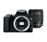Canon EOS 250D+EF-S 18-55mm Juego de cámara SLR 24,1 MP CMOS 6000 x 4000 Pixeles Negro