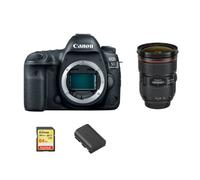 CANON EOS 5D IV + EF 24-70mm F2.8L II USM + tarjeta SD de 64GB + LP-E6N