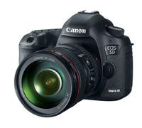 Canon EOS 5D Mark III + EF 24-105mm f/4L IS USM - Cámara Digital (22.3 MP, SLR Kit, CMOS, 4.3 x, 18/13, Zoom estándar) Negro