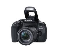 Cámara réflex - Canon EOS 850D, 24.1 MP, 25 fps 4K, WiFi, 18-55mm, Negro