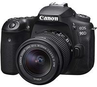 Canon EOS 90D + EF-S 18-55mm f/3.5-5.6 IS STM Juego de cámara SLR 32,5 MP CMOS 6960 x 4640 Pixeles Negro