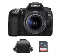CANON EOS 90D KIT EF-S 18-55mm F3.5-5.6 IS STM + Bolsa + Tarjeta SD 16GB