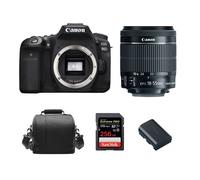 Canon Eos 90D Kit Ef-S 18-55Mmf3.5-5.6 Is Stm+Sandisk 256Gb+Bols Lp-E6N