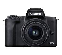 Canon EOS M50 Mark II + EF-M 15-45mm es STM Kit Negro Negro con EF-M15-45mm STM kit