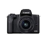 Canon EOS M50 Mark II (Negro) + EF-M 15-45 mm y EF-M 55-200 mm es Paquete STM