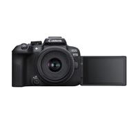 Canon EOS R10 Cámara Mirrorless APS-C 24.2MP + RF-S 18-45mm IS STM | Sin espejo APS-C de 24.2MP lista para deportes; visor electrónico OLED de 0.39 pulgadas, monitor LCD táctil de 7.5 cm