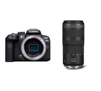 Canon EOS R10 Cámara Mirrorless (Solo Cuerpo) + Canon Objetivo RF 100-400mm F5.6-8 IS USM