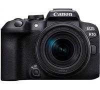 Canon EOS R10 + RF-S 18-150mm F3.5-6.3 IS STM + EF- R MILC 24,2 MP CMOS 6000 x 4000 Pixeles Negro